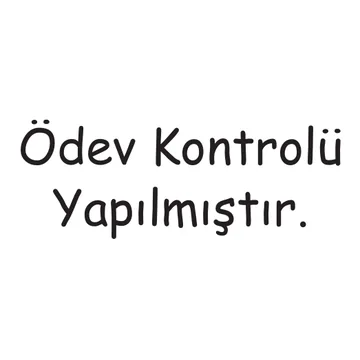 Kaşe baskı örneği