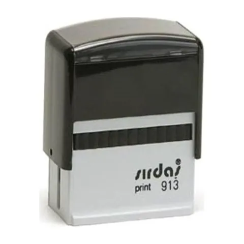 Sırdaş Print 913, dikdörtgen otomatik kaşe, baskı alanı 22×58 mm