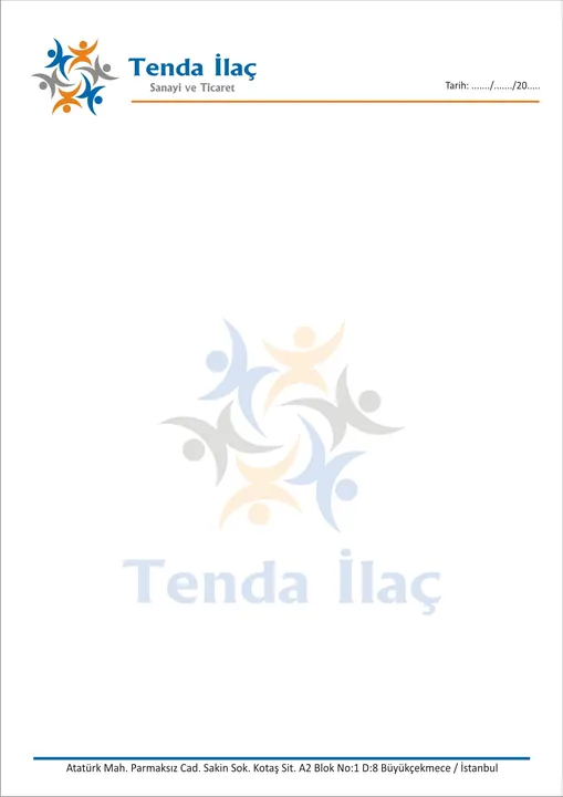 Yıldız Matbaa antetli kâğıt baskı örneği 4