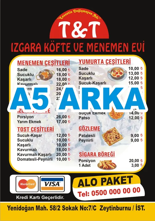 Yıldız Matbaa broşür baskı örneği 4