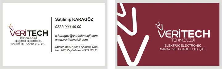 Kartvizit örneği